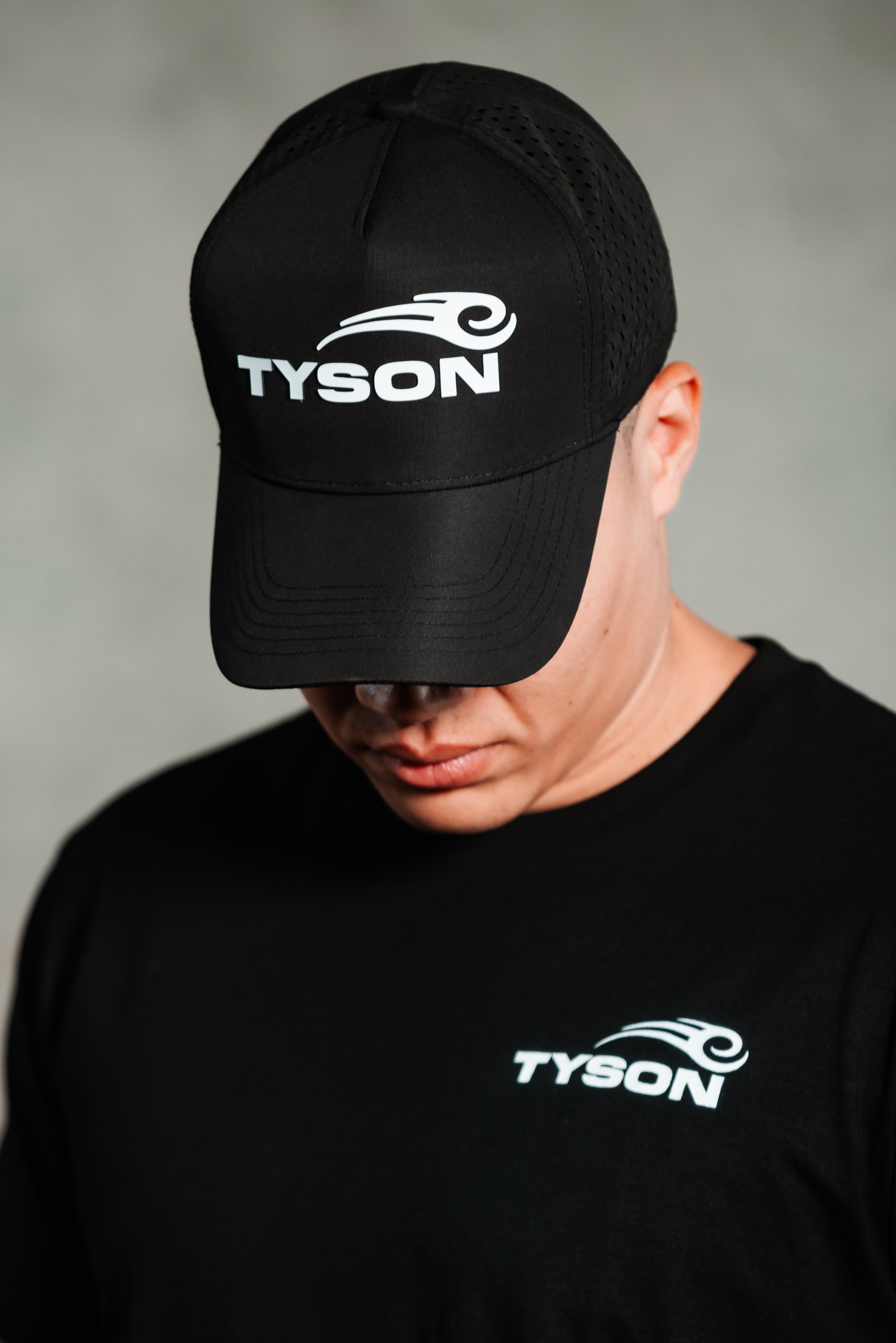 Model wearing the Tyson Pro Hat.