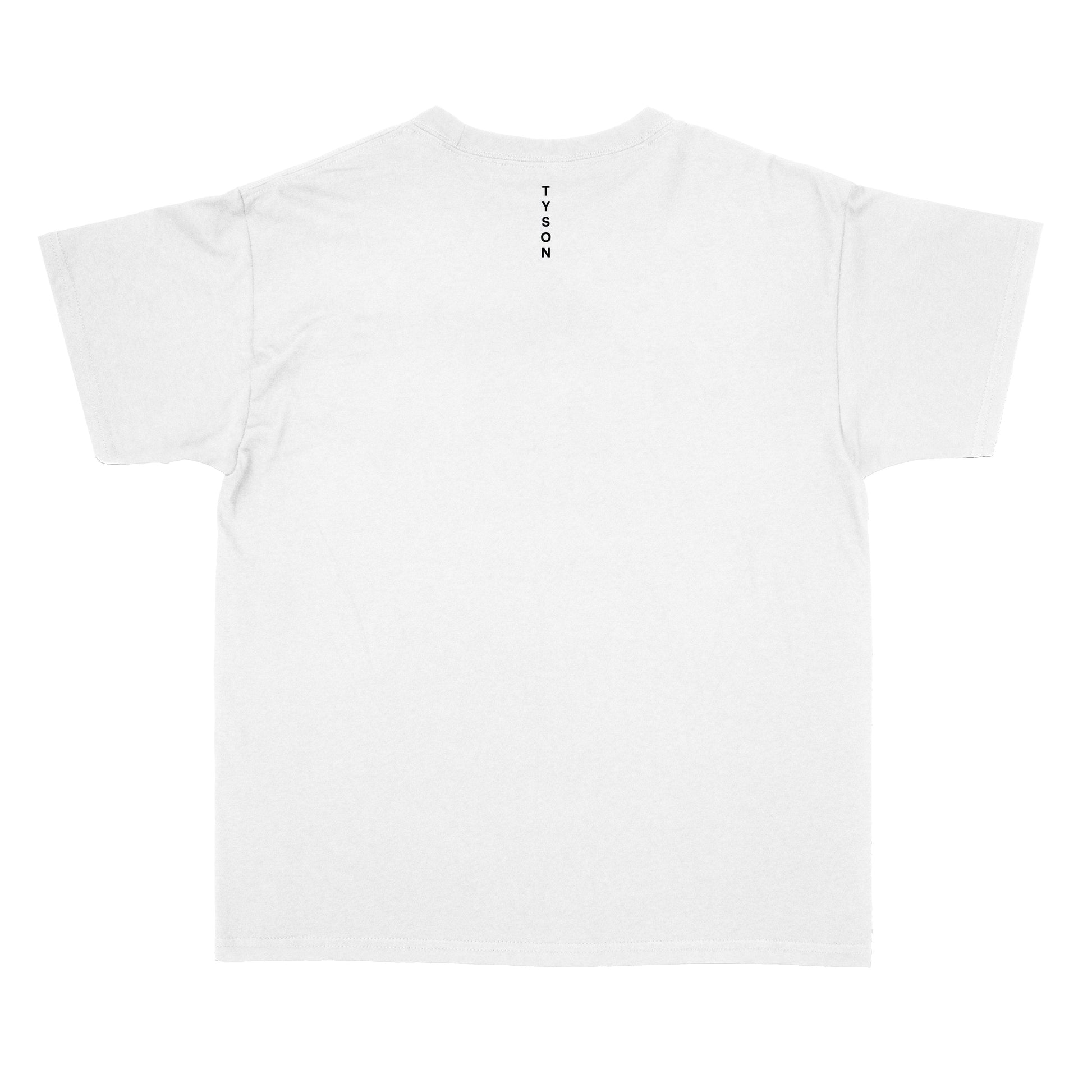 GOAT BOLD ON WHITE - MIKE TYSON