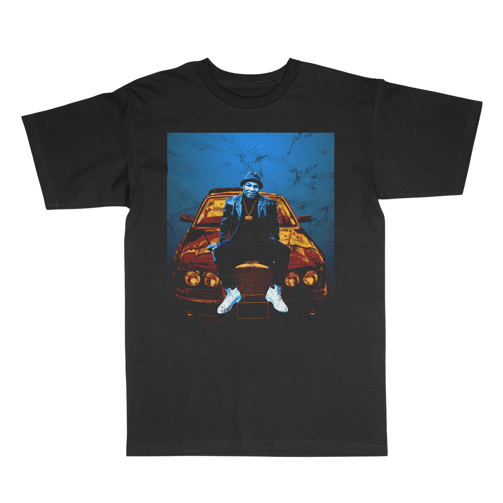 Retro Car Blue - MIKE TYSON