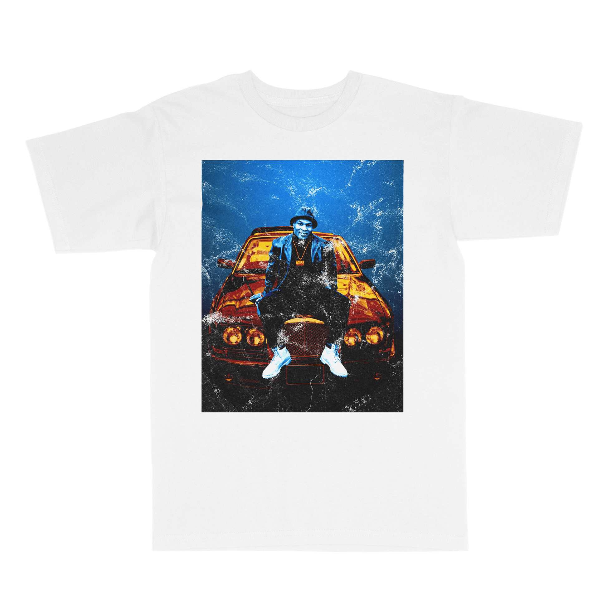 Retro Car Blue - MIKE TYSON