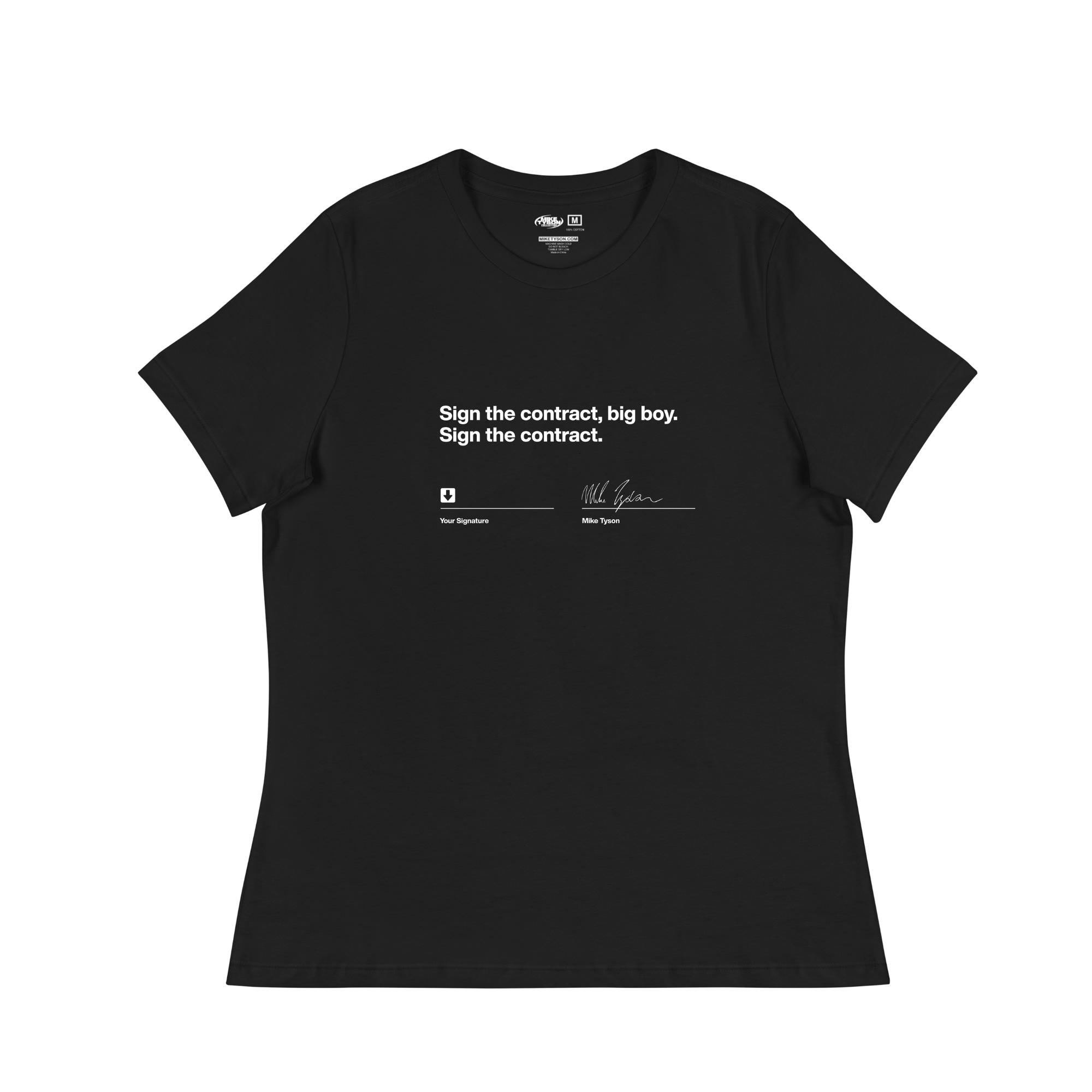 Sign The Contract (Women's Fit) - MT Collection