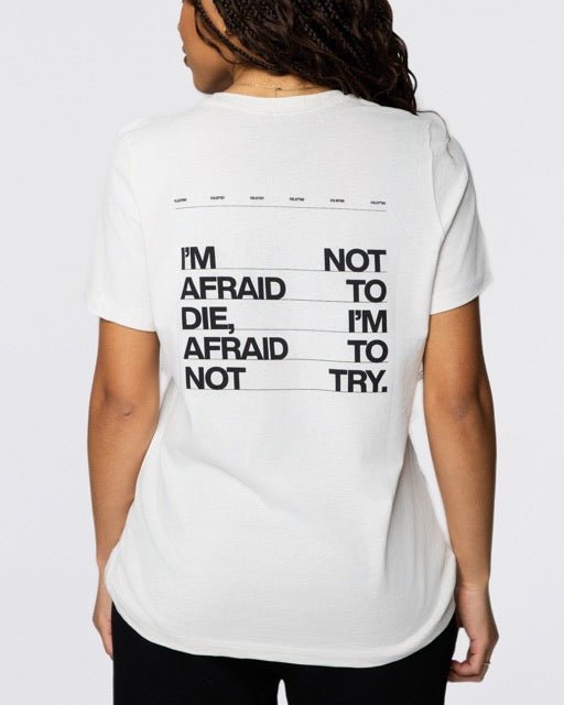 Not Afraid Tee (Women's Fit) - MT Collection