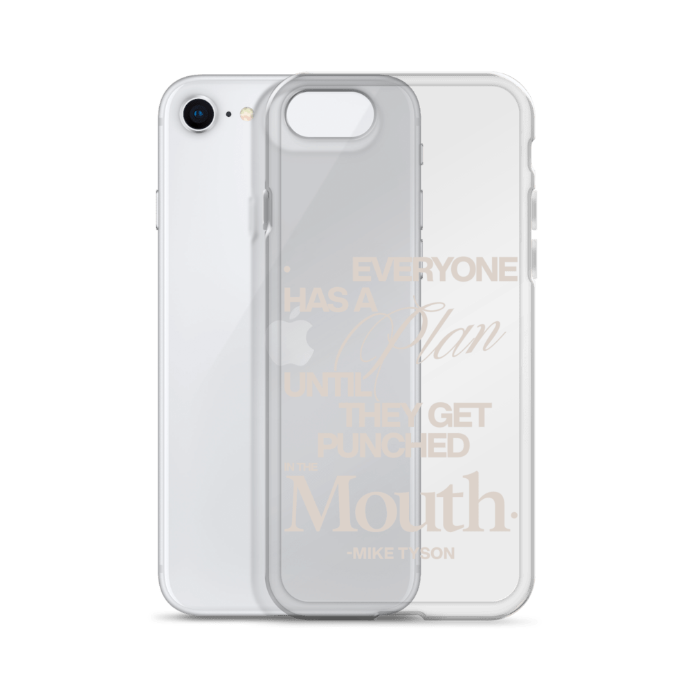 The Plan Clear Case for iPhone® - Mike Tyson Collection