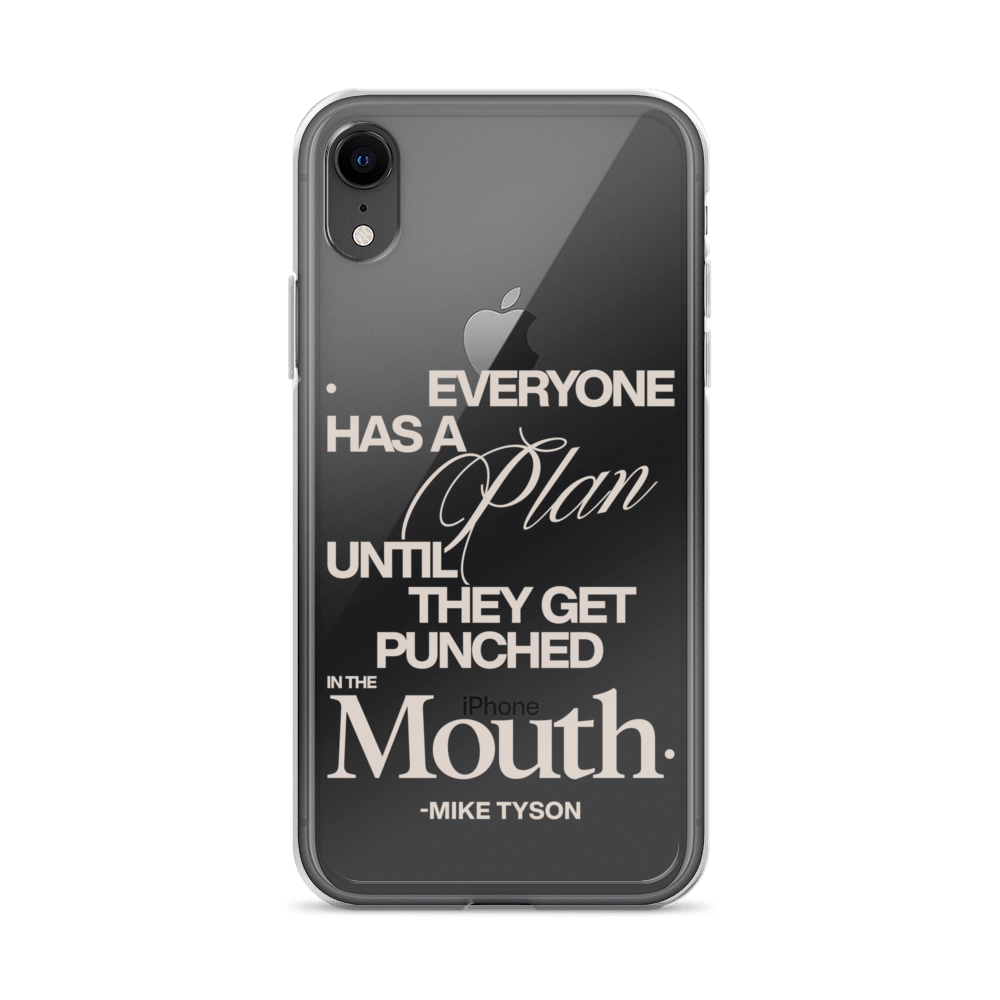 The Plan Clear Case for iPhone® - Mike Tyson Collection