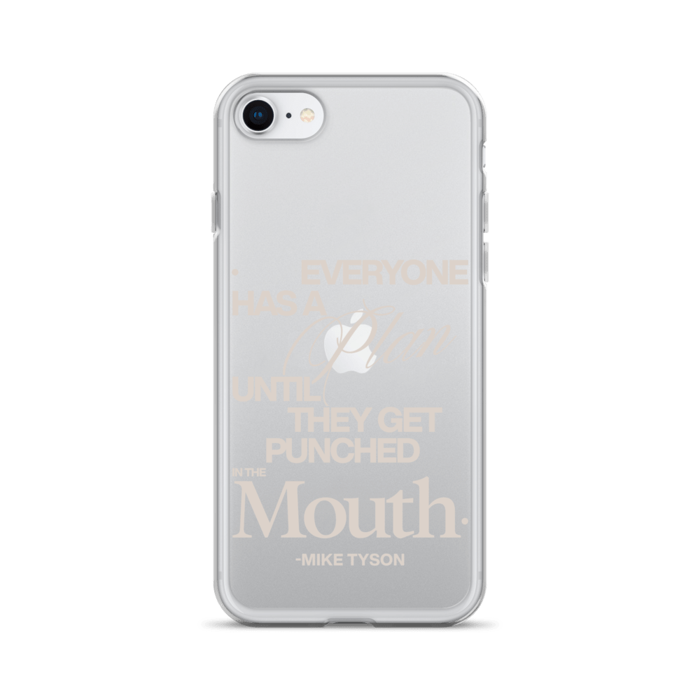 The Plan Clear Case for iPhone® - Mike Tyson Collection