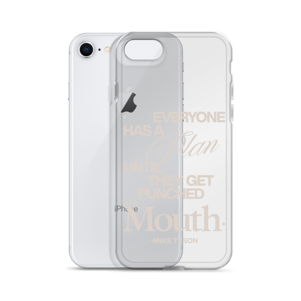 The Plan Clear Case for iPhone® - Mike Tyson Collection