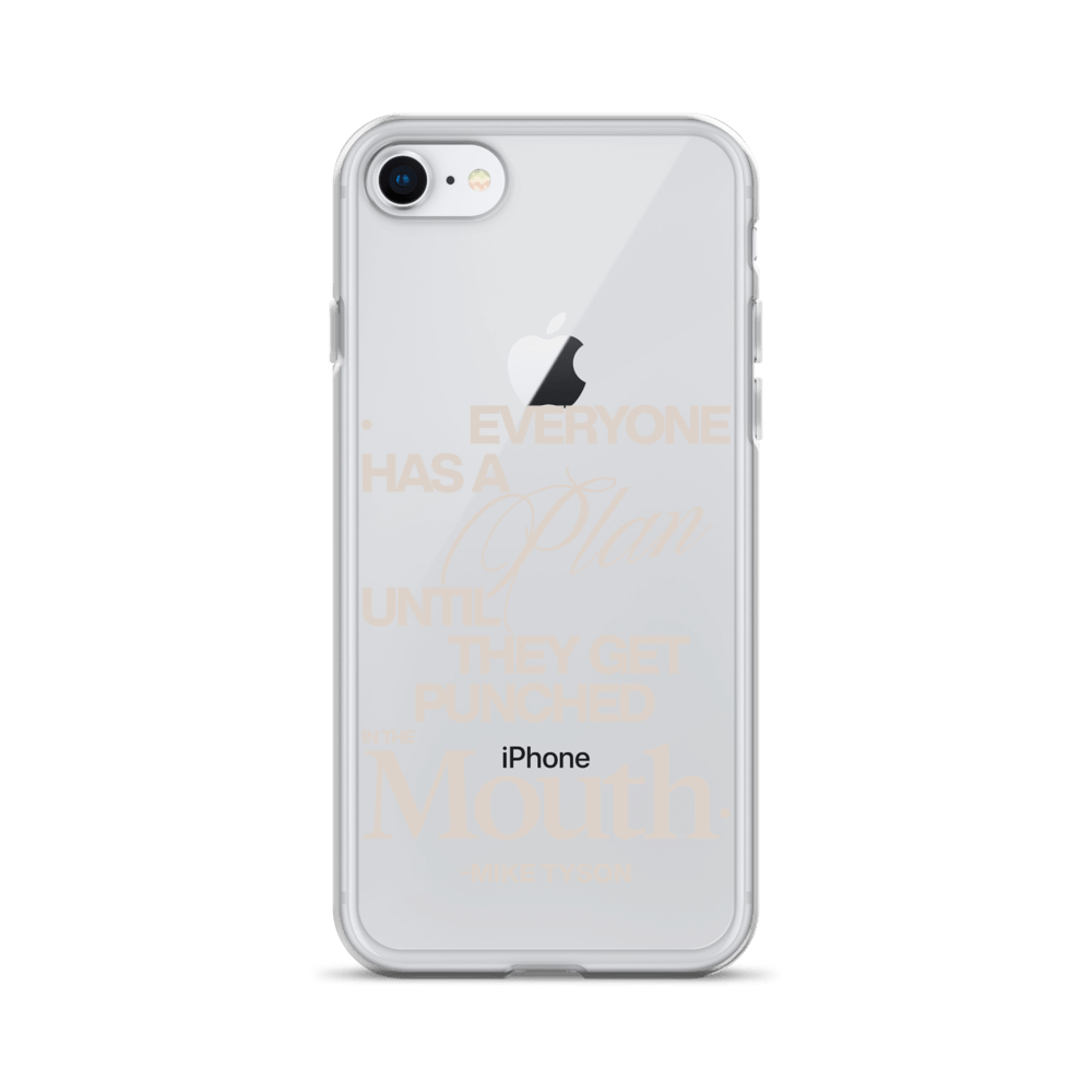 The Plan Clear Case for iPhone® - Mike Tyson Collection