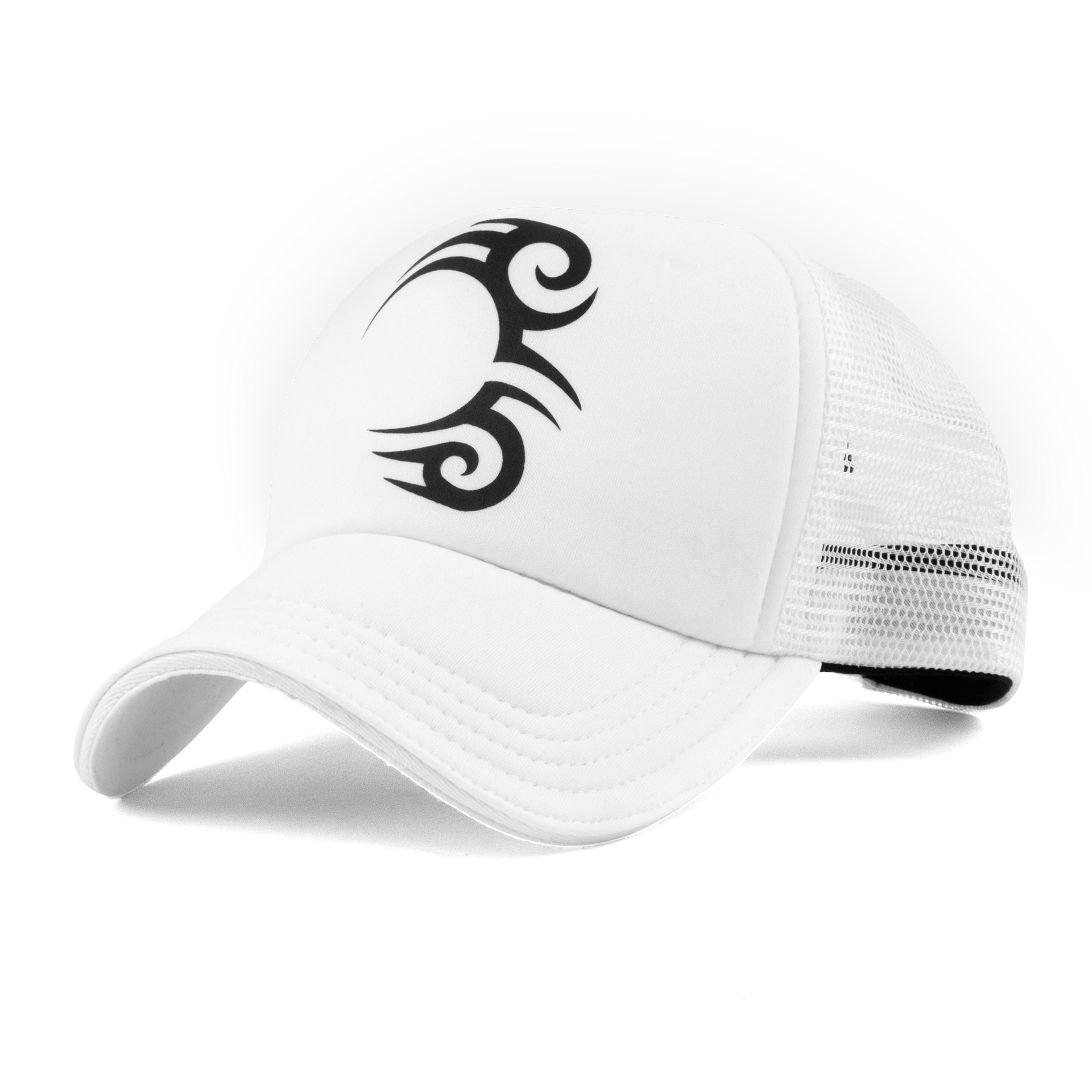 TATTOO TRUCKER WHITE WITH BLACK LOGO - MIKE TYSON